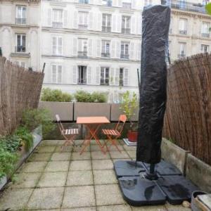 Pretty studio with terrace near Sacré-Coeur