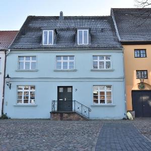 Wohnung in Wismar mit Garten