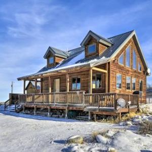 Off The Beaten Path Cabin with Deck and Hot Tub