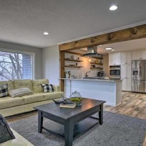 Chic Chaska Retreat with Deck Overlooking Dtwn!