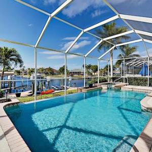 Lavish Canal-Front Villa - Pool Hot Tub & Dock home