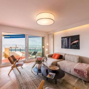 SWELL - Apartment first line sea view terrace with ocean view parking