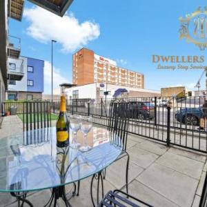 Stevenage Stylish 2 Bedroom Apartment Upto 5 Guests at Dwellers Delight Luxury Stay Serviced Accommodation with Free Wifi