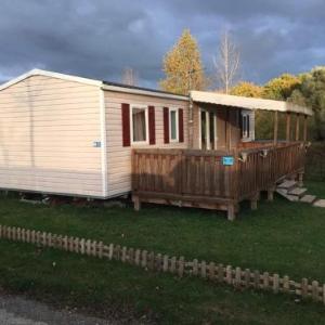 Come and spend your holidays in mobile homes at the Domaine de Dugny campsite