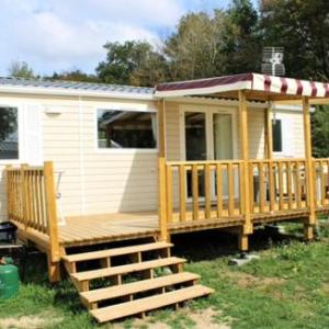 Mobile homes at the Dugny estate in the Loire Valley