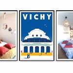 Appartement design et chaleureux centre parking Vichy 