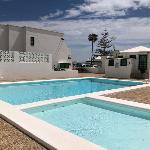 Casa Vera - pool garden and mountain views from the sunny terrace 