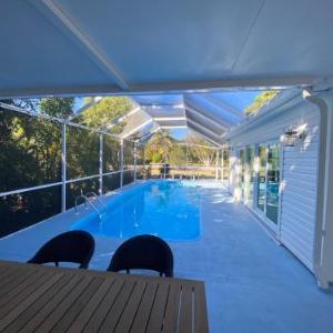 Stunning single family home with private pool on the quiet south end of Fort Myers Beach