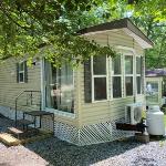 the Vintage RVs at Wilderness Presidential Camp Resort by tripForth Spotsylvania