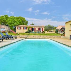 Stunning home in Saint Victor des Oules with Outdoor swimming pool Heated swimming pool and 4 Bedrooms