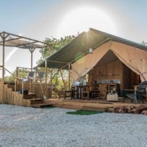 Safari tent with private pool in Albufeira