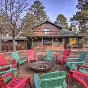 Black Bear Lodge with Deck in Natl Forest!