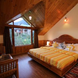 Seven Bedroom Cottage in Himalayas| Balcony| Cook