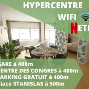 Chaleureux lumineux et confortable F2 rénové en plein coeur de Nancy