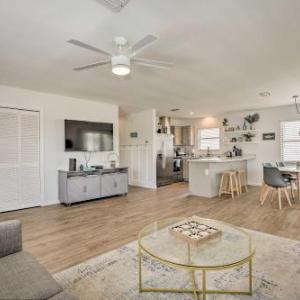 Mid-Century Modern Beach Condo with Deck and Yard