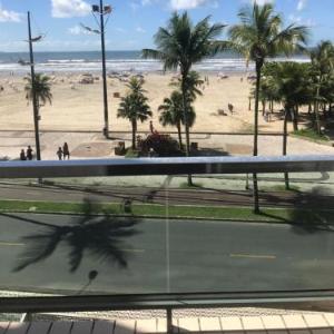 Apartamento encantador pé na areia varandas mar