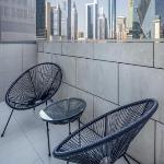 Silkhaus modern furnished studio in DIFC center with balcony 