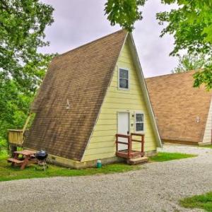 A-Frame Branson Cabin with Deck Dock Pool!