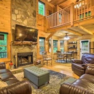 Blairsville Cabin with Fire Pit Near 2 Lakes!