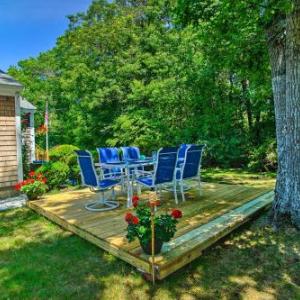 Cape Cod Bungalow with Patio Less Than 1 Mi to Beaches!