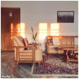The Manstays Haridwar - Luxe 2 BR. Slow Living Apartment