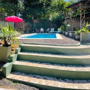 Apart Pequeño Loft con piscina compartida en Cataratas para 2 personas