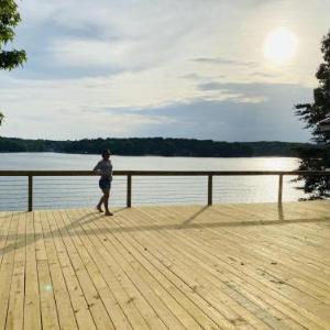 New Waterfront Cabin on the Large Sundeck #24 cabin