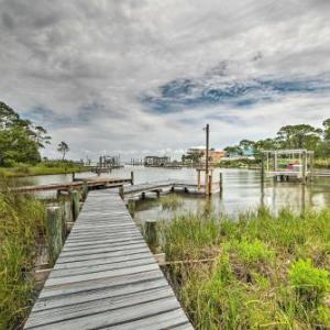 Breezy St George Island House with Private Dock