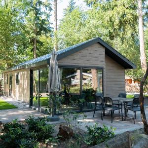 Modern chalet with dishwasher 20 km. from Utrecht
