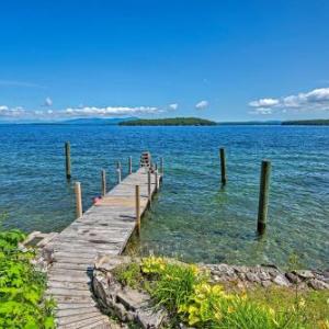 Winnipesaukee Lakefront Home with Dock and Views!