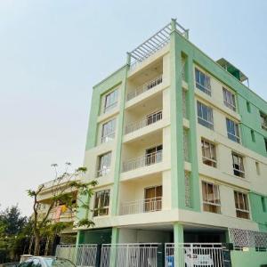 BluO Lake Facing 1BHK NewTown Terrace Garden