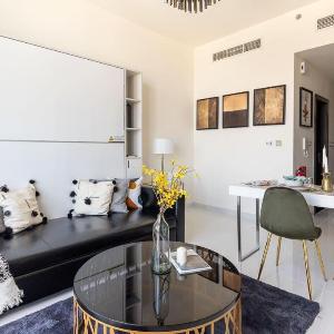 Minimalist Studio in Al Barsha Near Miracle Garden