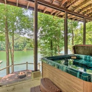 Lakefront Seneca Hideaway with Fire Pit and Decks