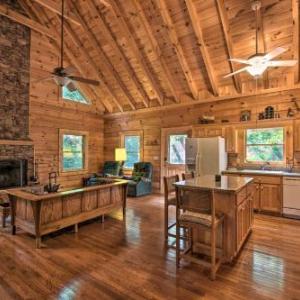 Rustic Clayton Hideaway with Deck and Forest View