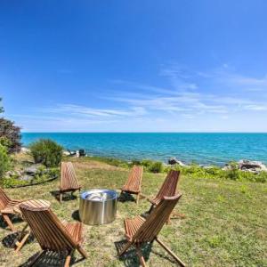 Luxe Waterfront Home on Lake Michigan with Deck