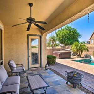 Spacious Gilbert House with Hot Tub and Fire Pit!