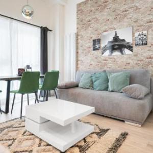 The Mierendorf comfortable group & family apartment 1BR 1 Living room ideal for 2 - 4 Guests