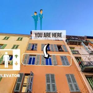 Nestor&Jeeves - CACTUS RIVIERA - Hyper center - Very close sea and Place Massena