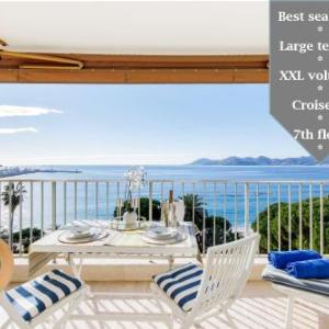 On la Croisette fabulous sea view 1 bed