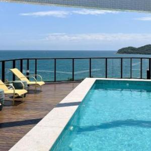 Confortável Loft com Vista para o Mar Condomínio com Piscina
