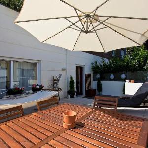 Premium Apartment with Private Terrace & Garage