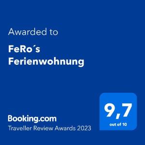 FeRo´s Ferienwohnung
