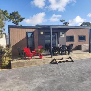 Joli chalet pour 6 résidence avec piscine