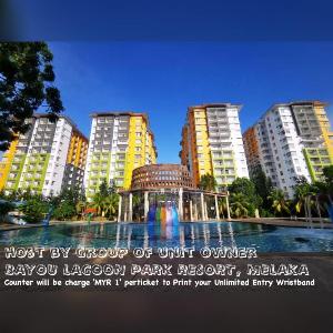 FREE 4 WATERPARK TICKET 2Bedroom Apt Bayu Lagoon