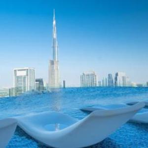 Luxury Apartment Burj Khalifa View