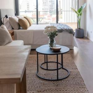 Moderno Monoambiente en Area Palermo A Estrenar Con Balcón y Vista Abierta