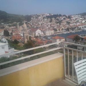 Apartment in Hvar town with sea view balcony air conditioning WiFi 3615-1