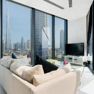 Allsopp & Allsopp - Full Burj Khalifa View 2-Bedroom Apartment in Marquise Square Business Bay