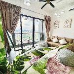 Cozy 1-7 pax Sunway Pyramid 2Room Wifi TV Balcony Kuala Lumpur 