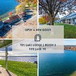 Fife Lake Lodge 2BR Loft with Kitchen & Lake Views
